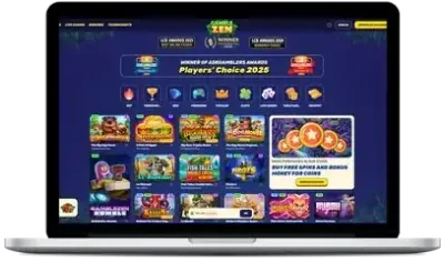 Gamblezen bonus page on desktop